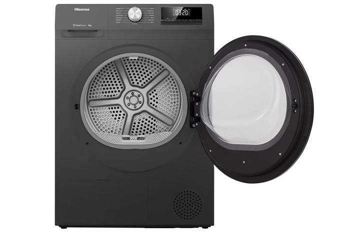 Máy sấy bơm nhiệt Hisense 8 kg DH80N1T